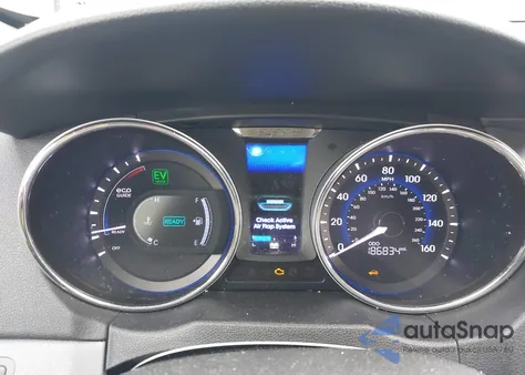 2012 Hyundai Sonata Hybrid z USA, uszkodzony, nr VIN KMHEC4A4XCA054535